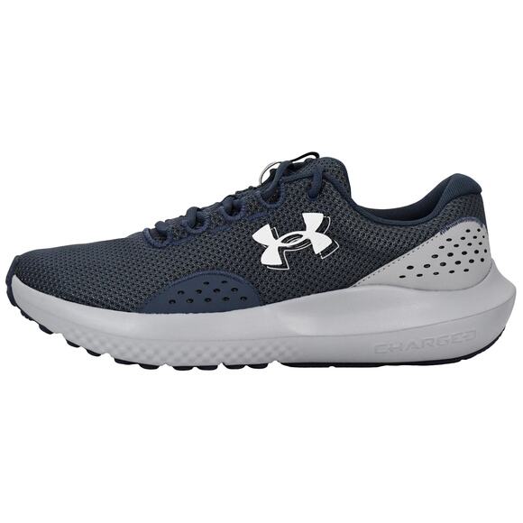 NWT Under Armour Men’s Charged Surge 4 Running Shoes Gray Size 9